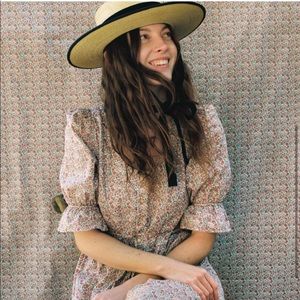 Christy Dawn Astrid Dress - Cherry Blooming Meadow - M